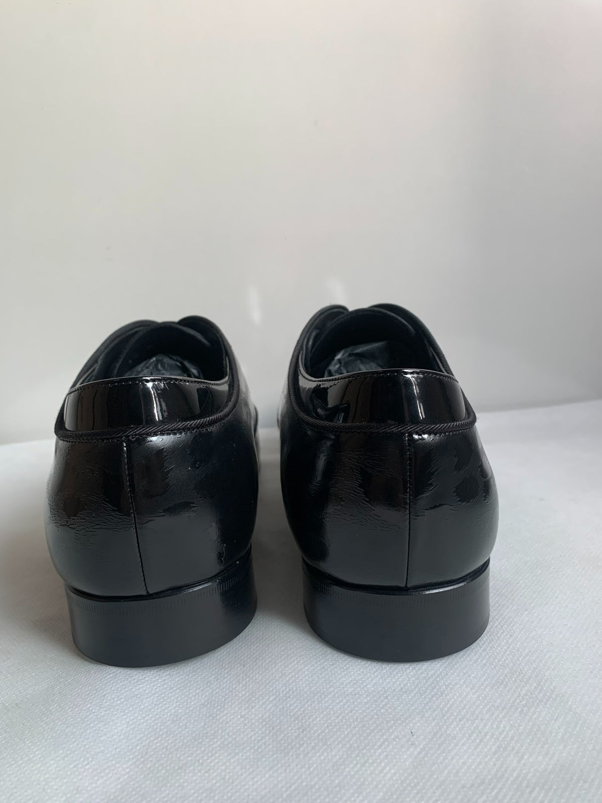 Dior Black Spotted Leather Derby Shoes