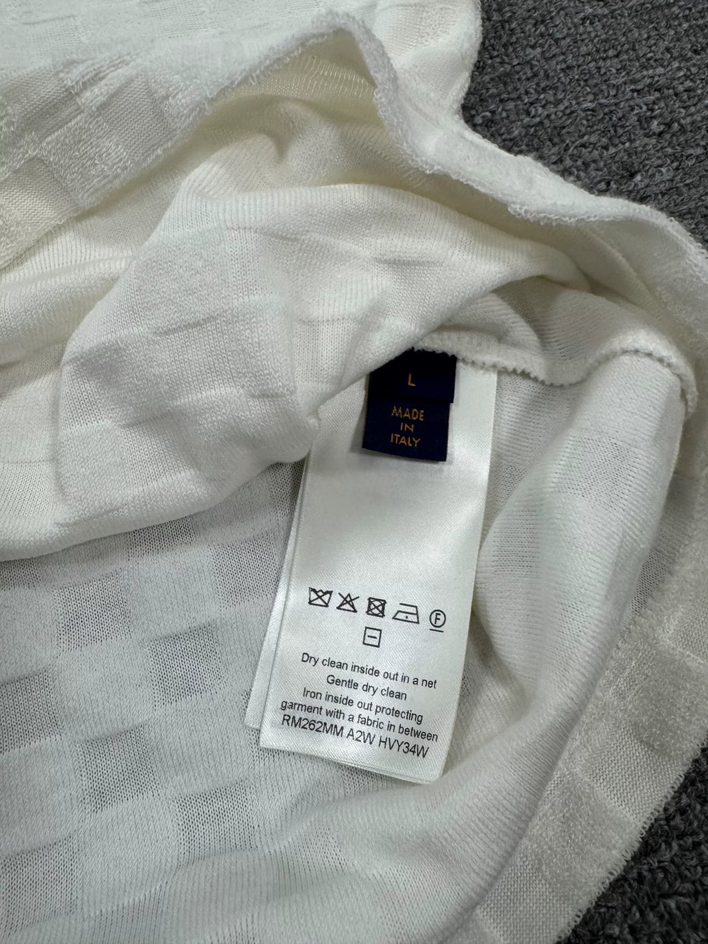 Louis Vuitton SS26 Striped Short Sleeve Top