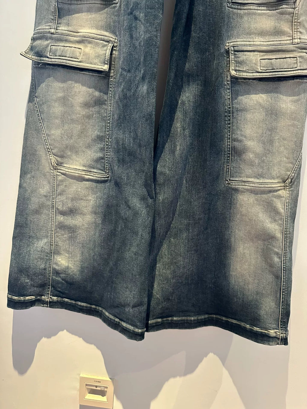 Rick Owens 23SS Bela cargo gradient jeans