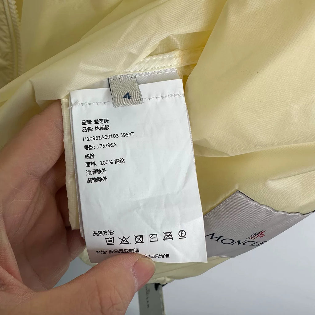 Moncler Solid Hooded Sun Protection Jacket