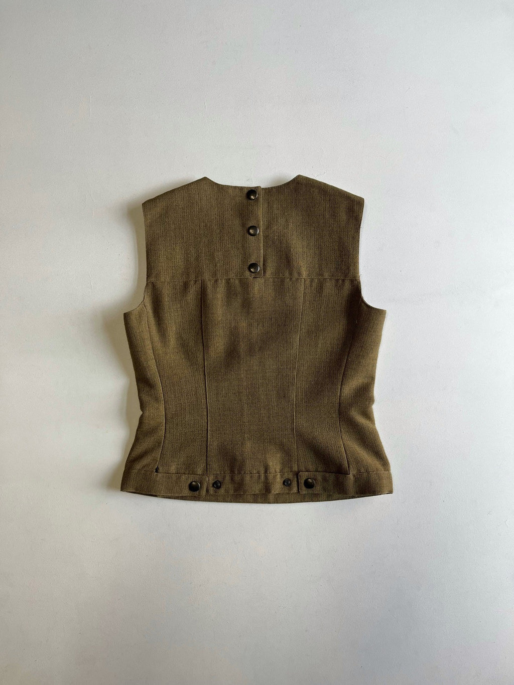 Miu Miu AW99 Wool Patch Vest