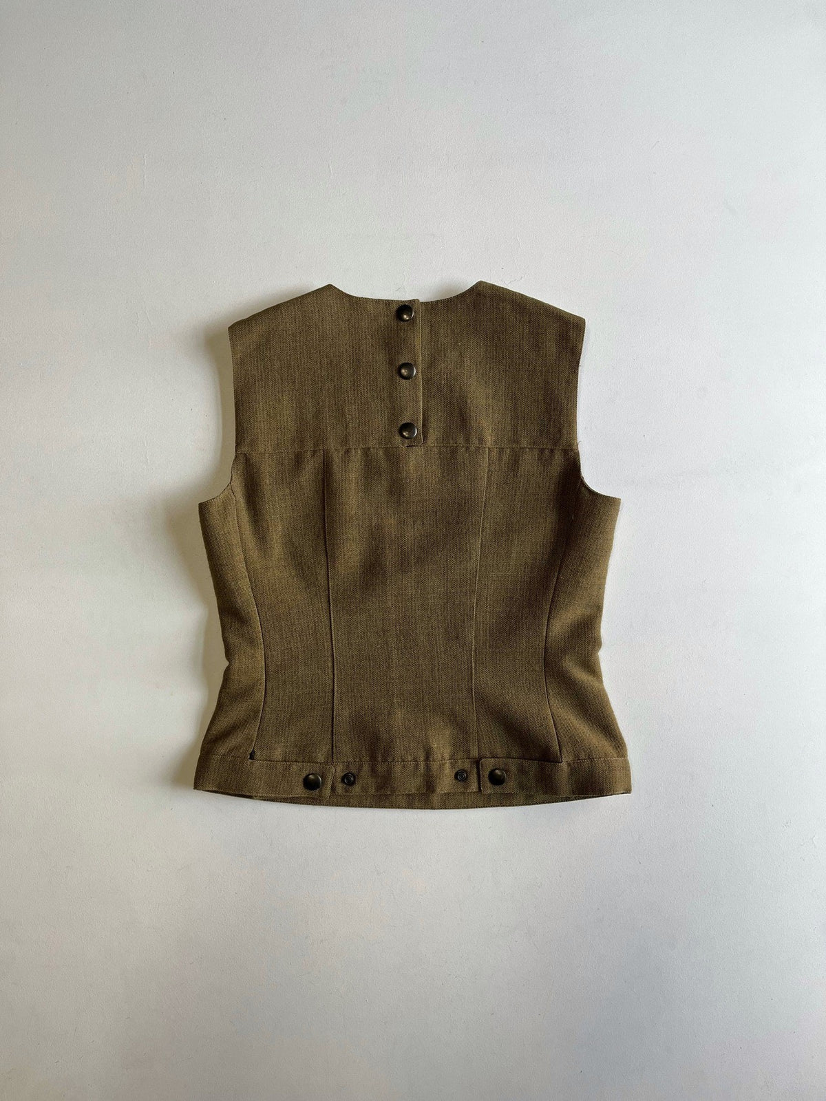 Miu Miu AW99 Wool Patch Vest