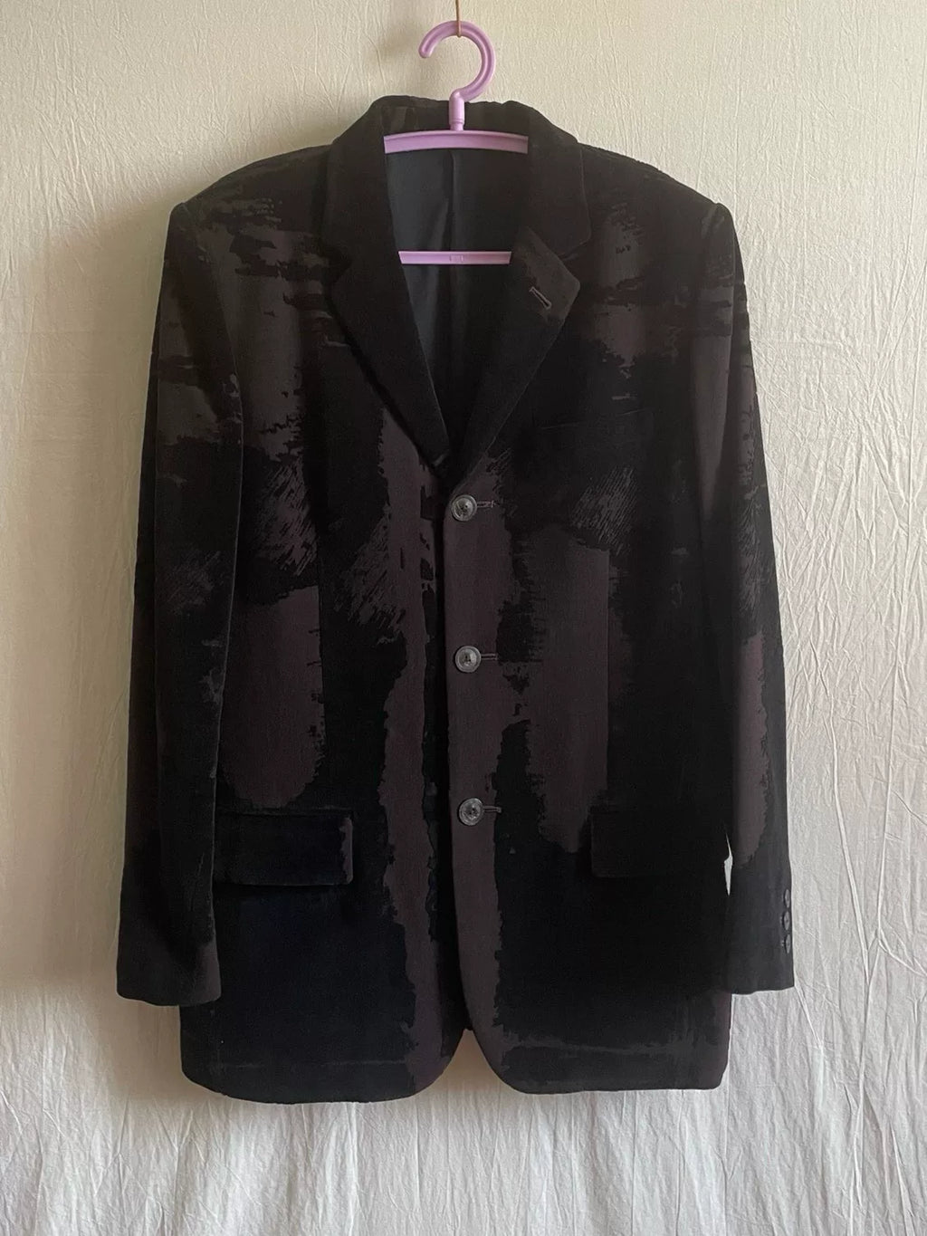 Jean Paul Gaultier Mottled Fleece Blazer