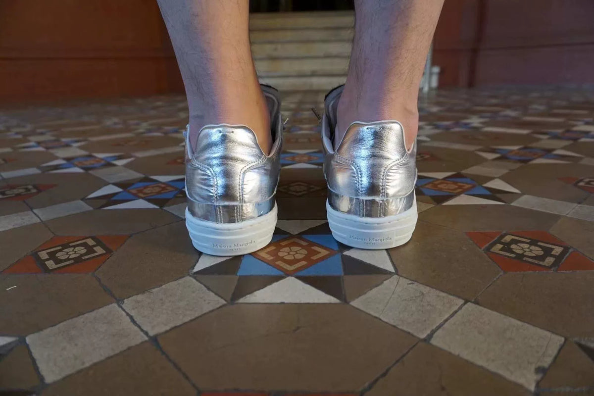 Maison Margiela Silver Evolution Sneakers