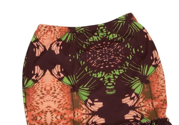 Jean Paul Gaultier Vintage Patterned Multi-Layer Lace Skirt