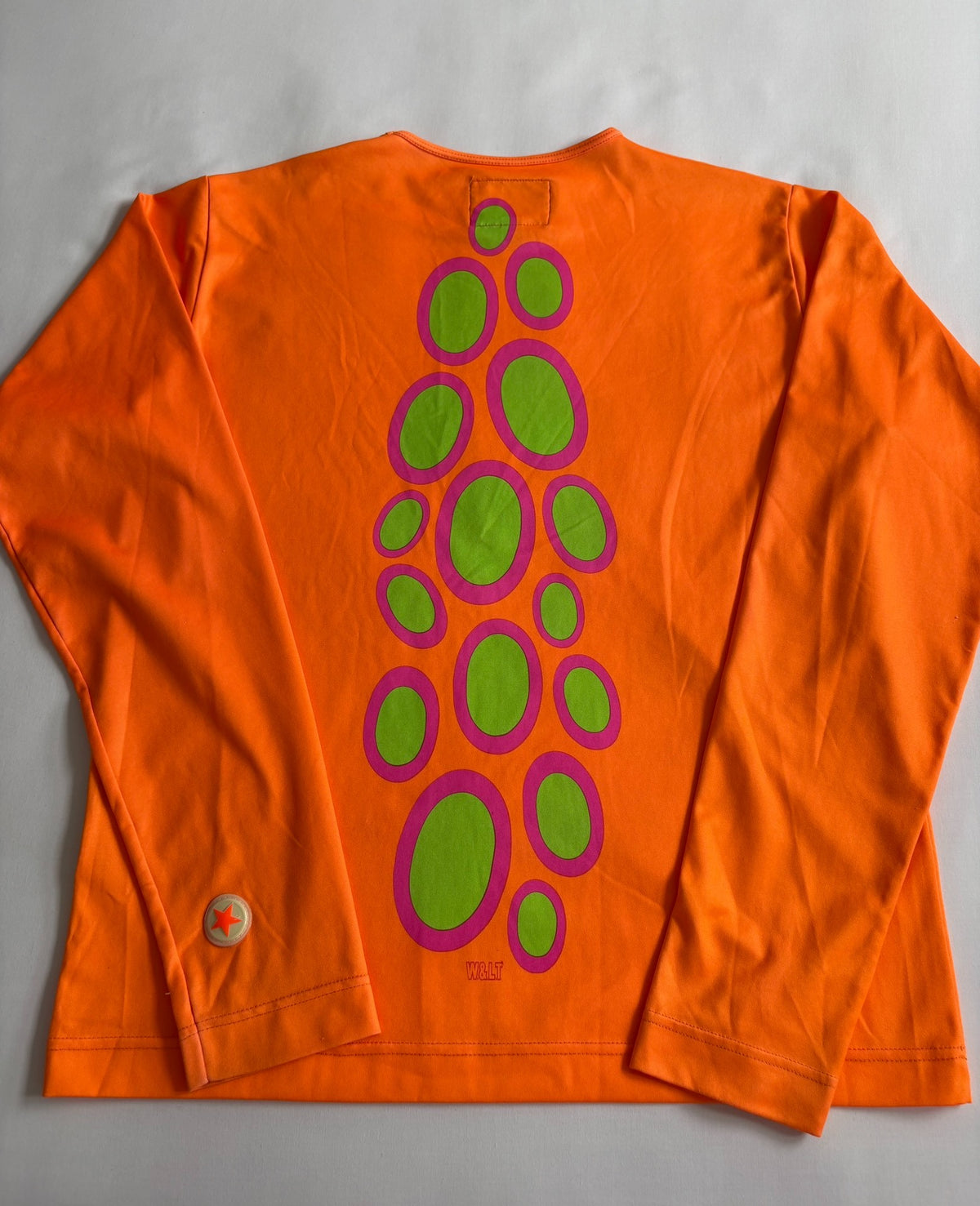 Walter Van Beirendonck Alien Print Long-Sleeve T-Shirt W&LT Vintage Showpiece Monster Alien Print Top