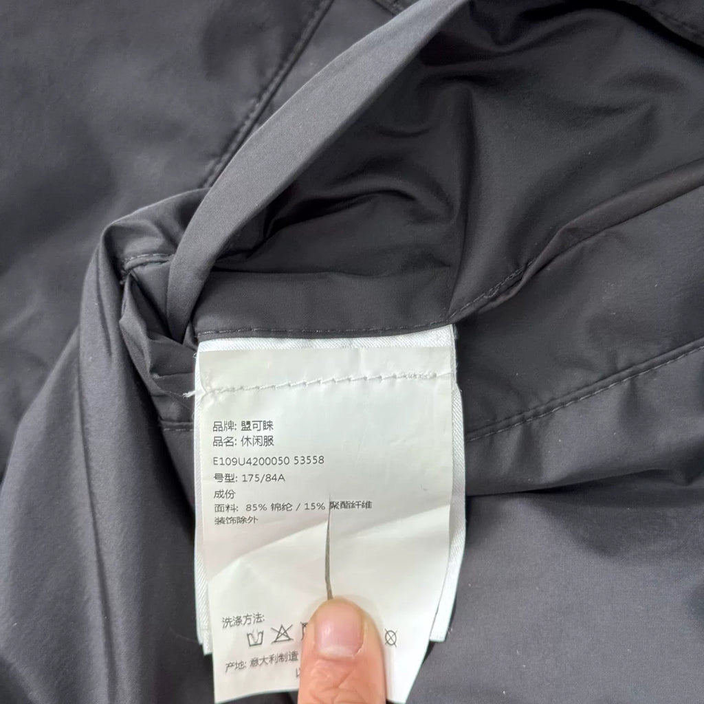 Moncler x Hiroshi Fujiwara collaboration long hooded trench coat