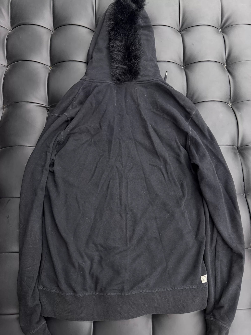 Diesel FW08 Black Mohawk Hooded Sweater