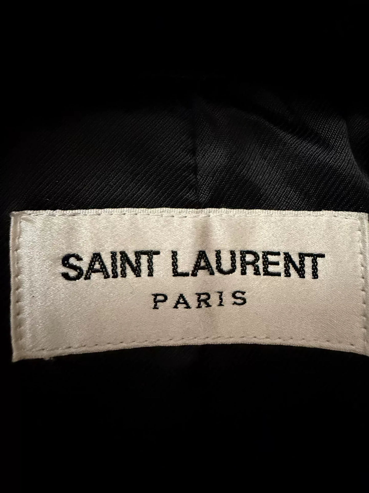 Saint Laurent FW16 Distressed L01 Lambskin Jacket by Hedi Slimane