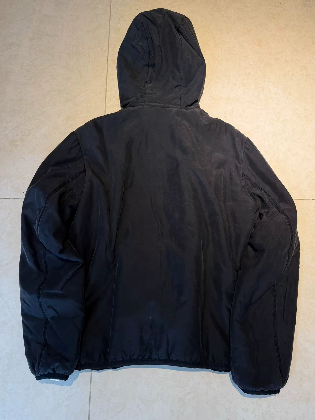 Prada Black Hooded Nylon Jacket