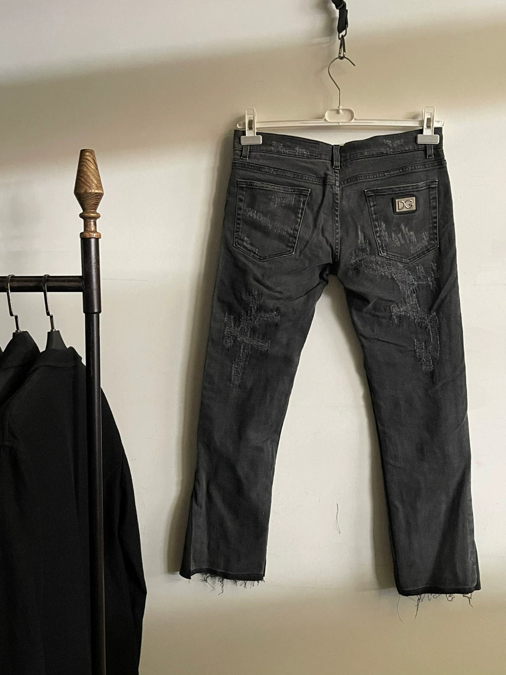 Dolce&Gabbana Damaged Patch Jeans