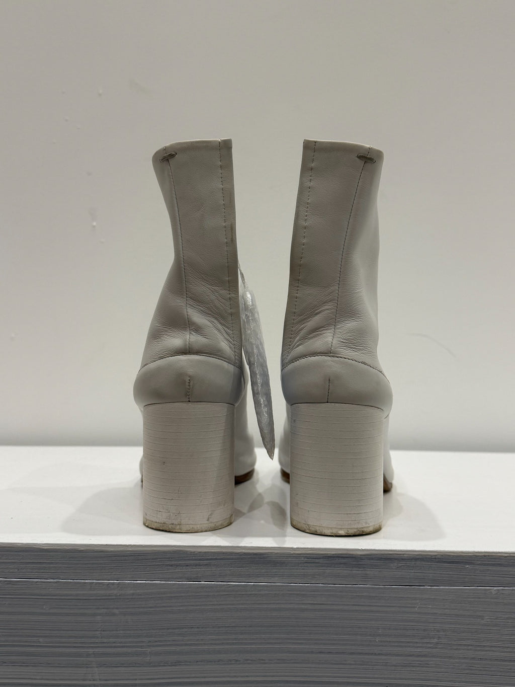 Maison Margiela Tabi High Heel Leather Boots
