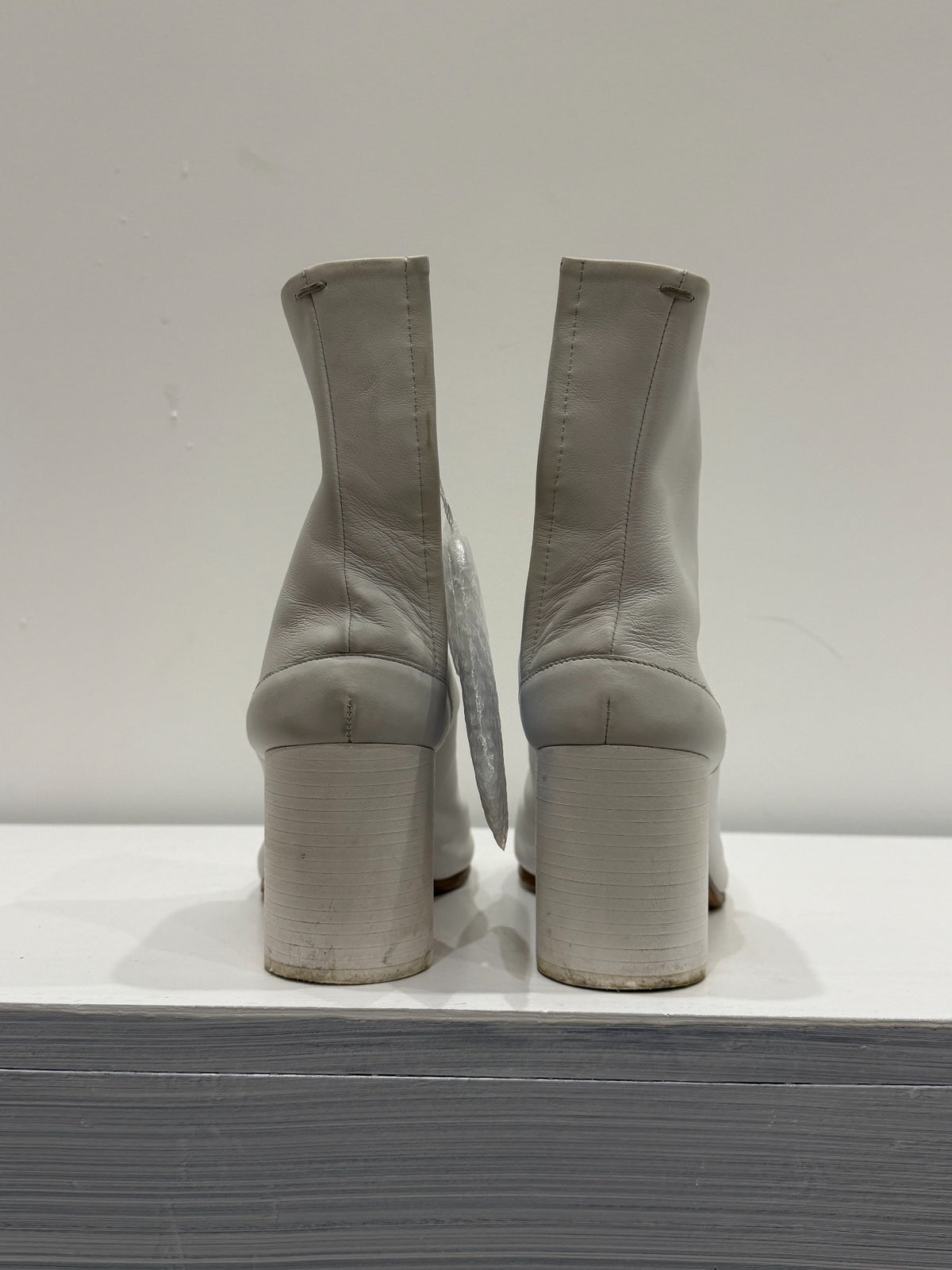 Maison Margiela Tabi High Heel Leather Boots