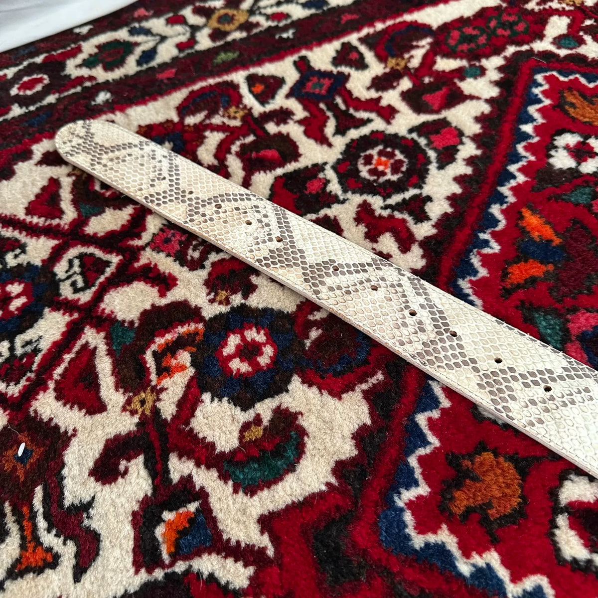 visvim 20ss python belt 40mm w38 belt