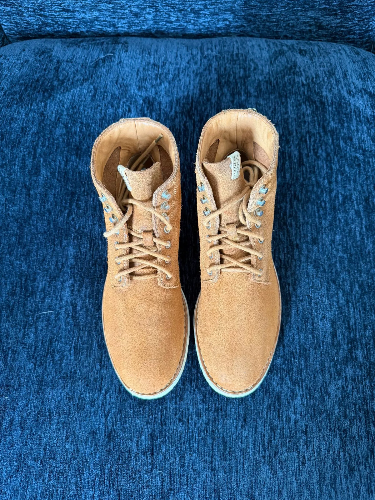 visvim SS20 Suede Virgil Boots-Folk Boots