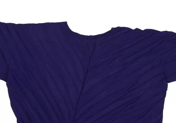 Issey Miyake Vintage Purple Pleated Top