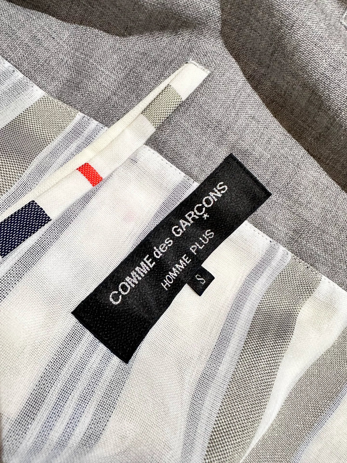 Comme Des Garcons 14SS Runway Panel Jacket