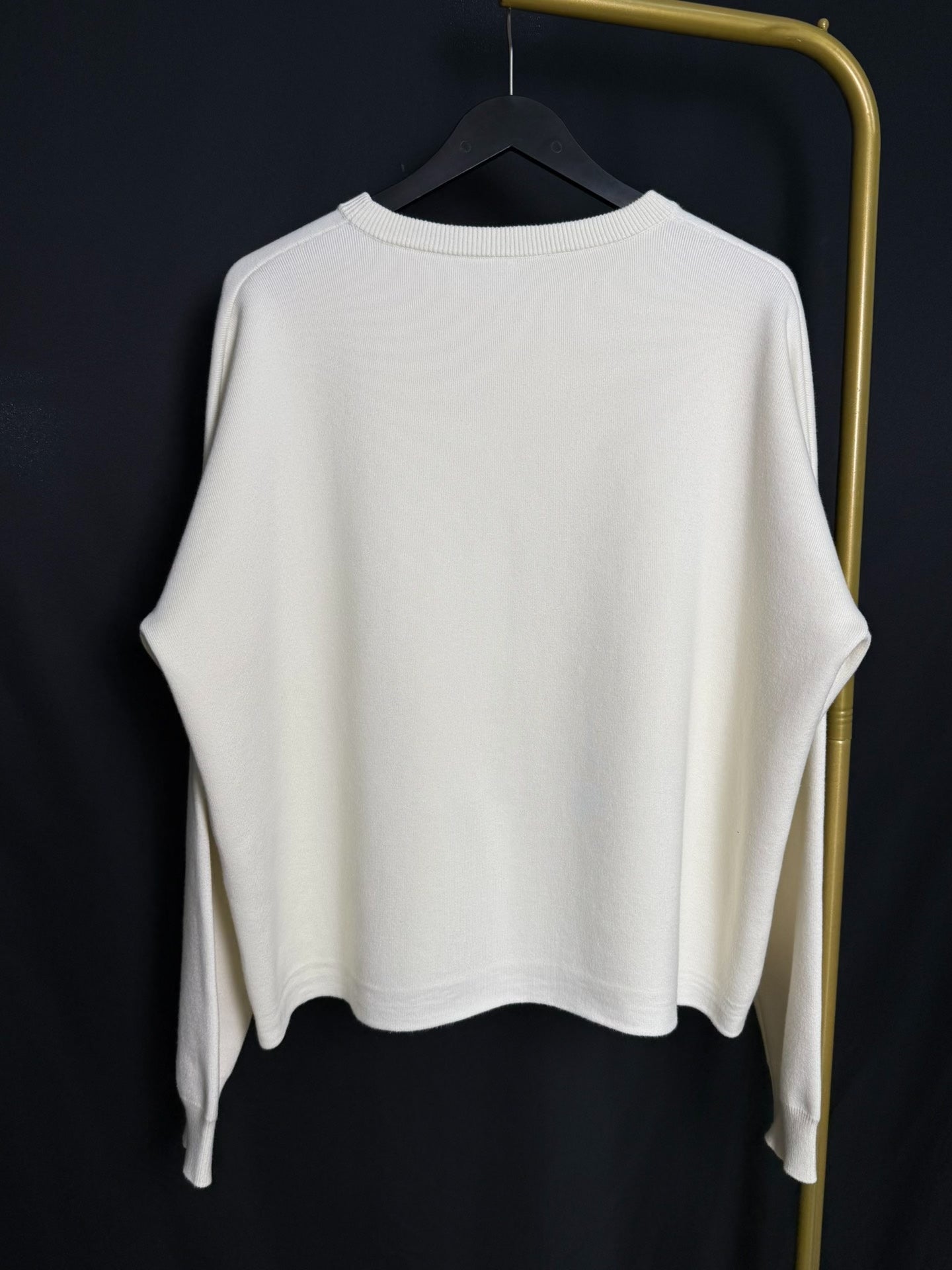 Loewe White Pocket Logo Sweater