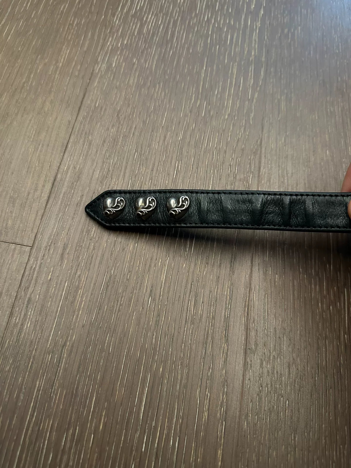 Chrome Hearts Black Heart Vine Bracelet