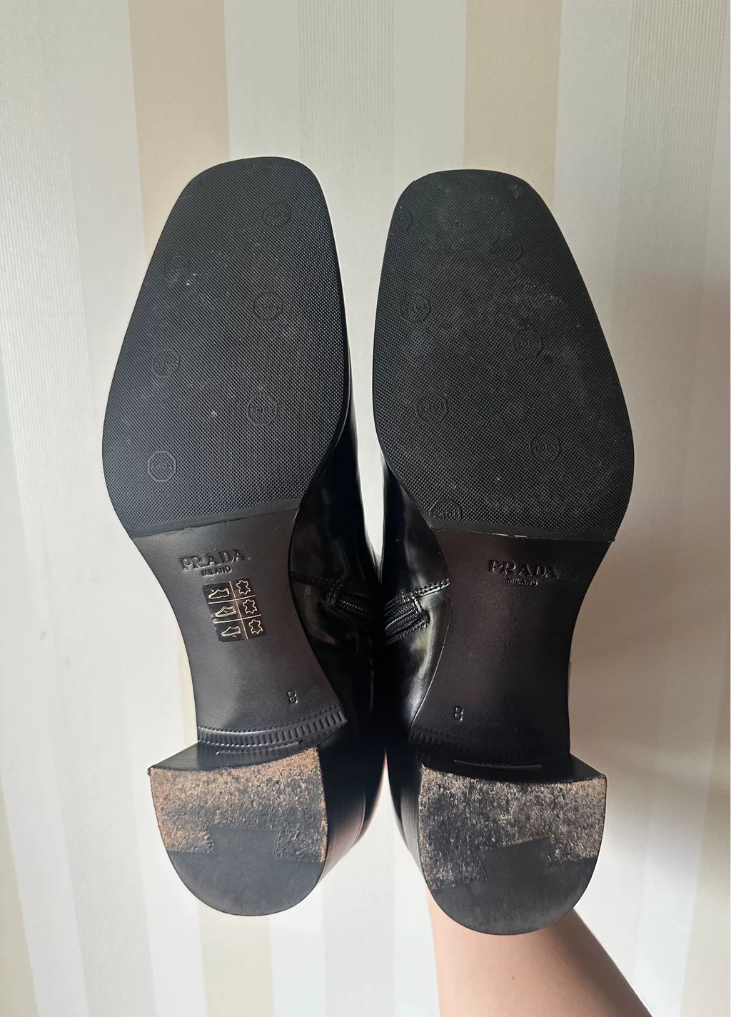 Prada Miuccia era archive men's boots