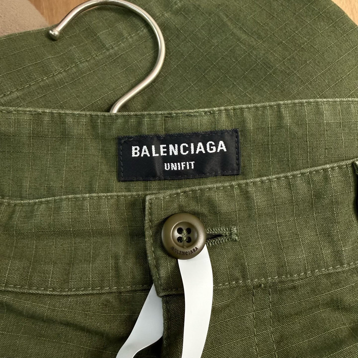 Balenciaga Unifit Olive Cargo Pants
