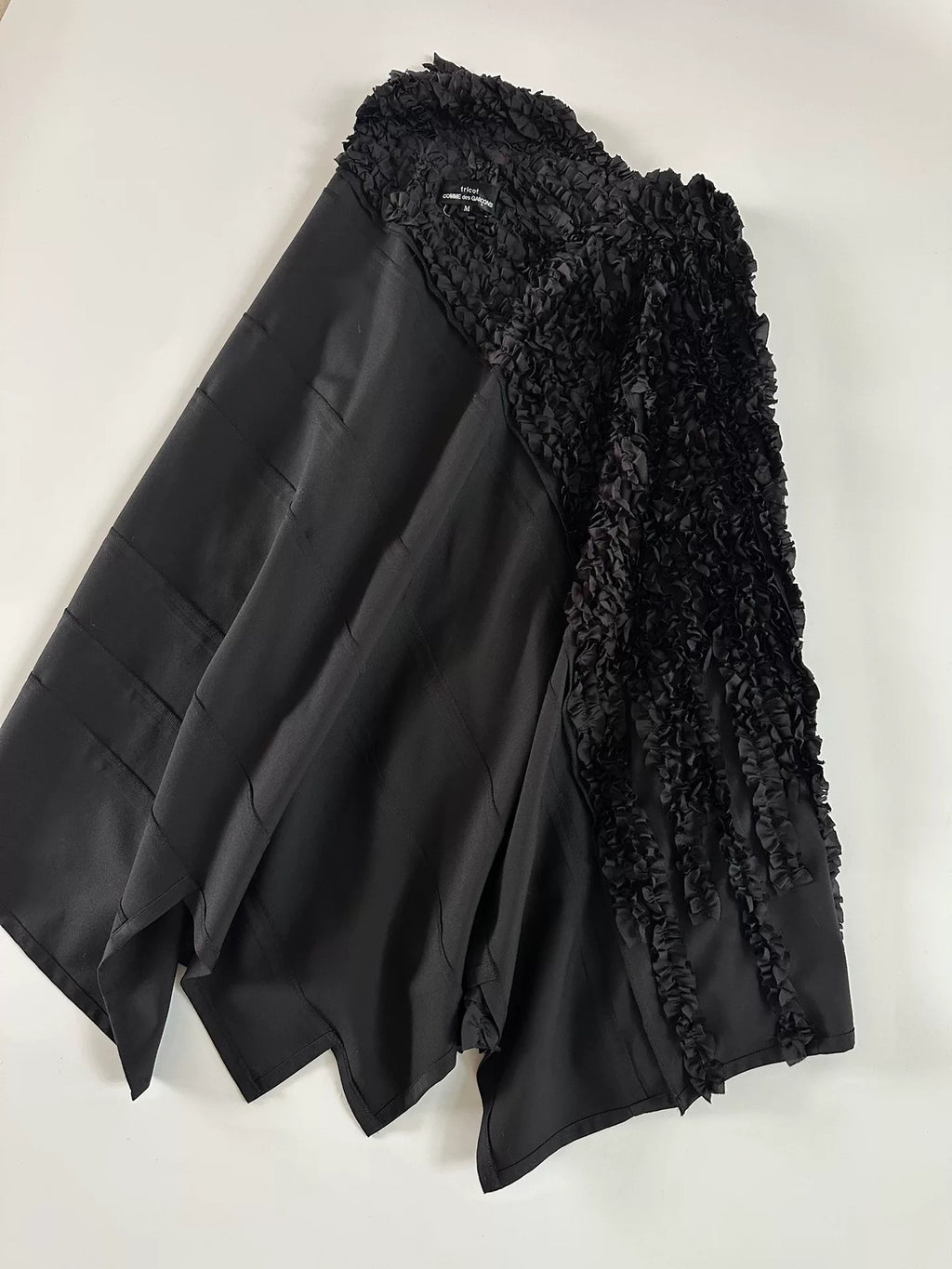 Comme Des Garcons 2019 Midi Wool Skirt