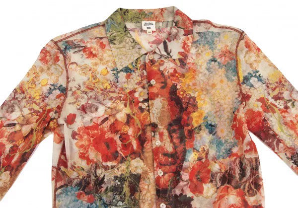 Jean Paul Gaultier Vintage Portrait Mesh Shirt