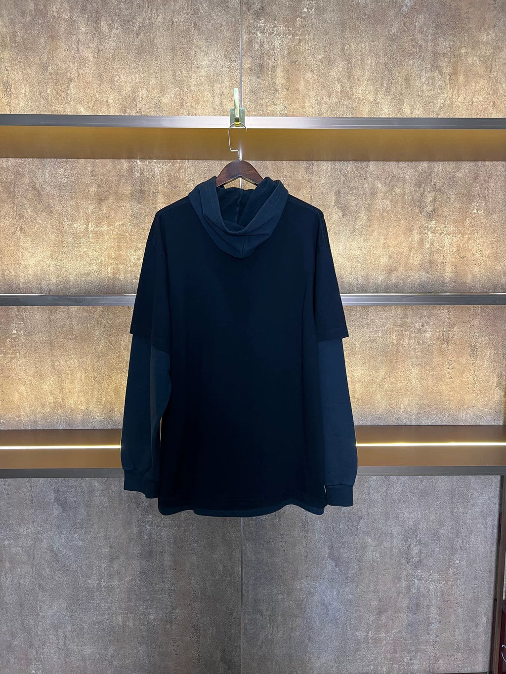 Balenciaga Fake Two‑Piece Hooded Sweater