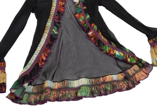 Jean Paul Gaultier Vintage Black Lace Mesh Top