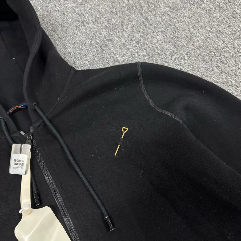 Louis Vuitton LV 2024 model pin instruction manual zipper hoodie