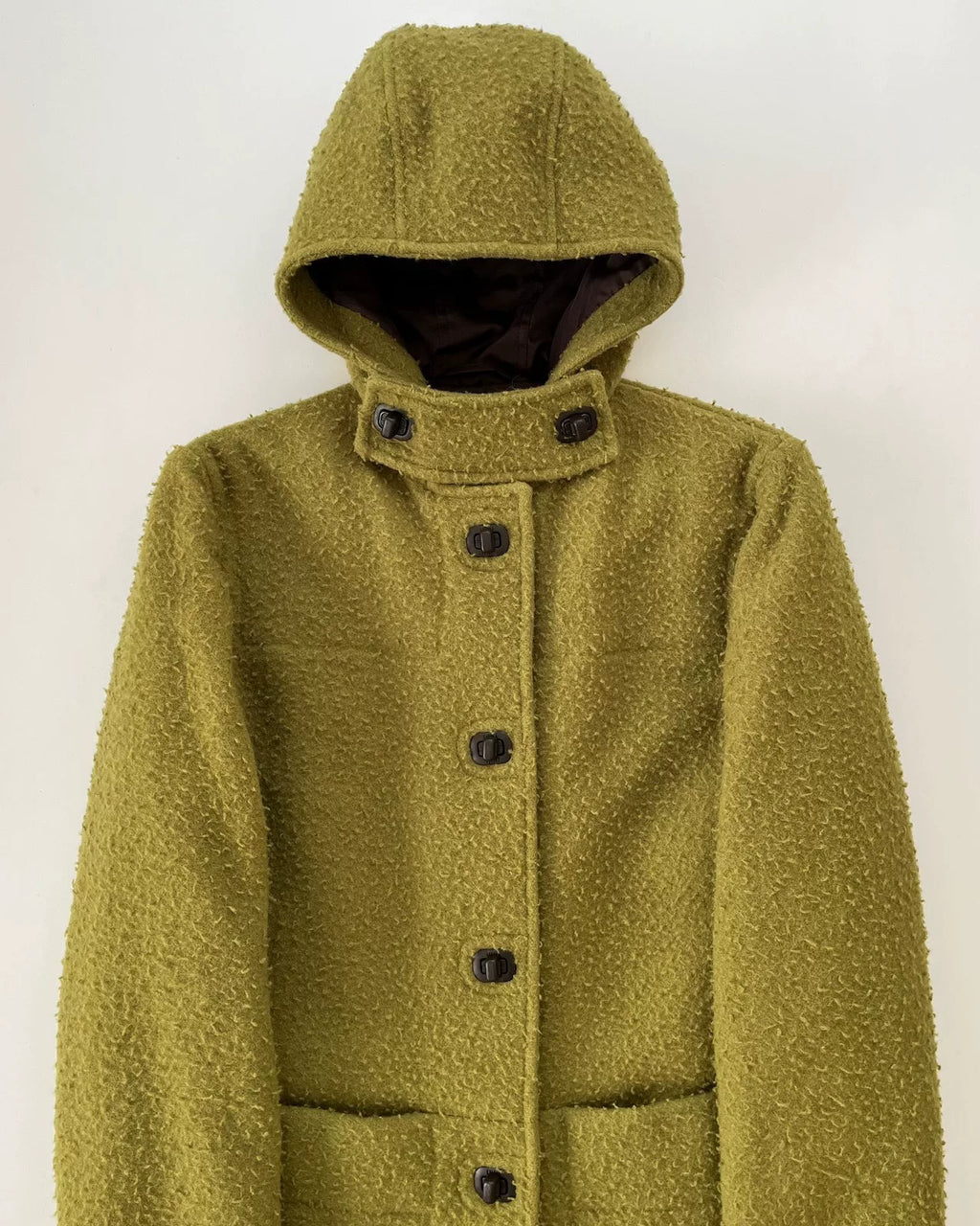 Miu Miu AW99 Hooded Wool Coat