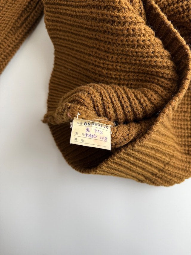 Comme Des Garçons 1970s Wool Blend Knit Sweater
