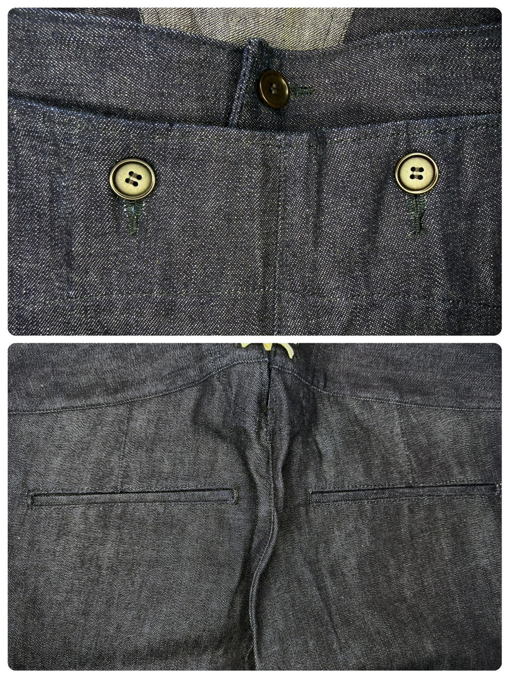 Visvim 22SS SS Holman Pants Unwashed Denim Sailor Jeans