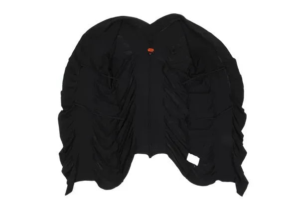 Jean Paul Gaultier Vintage Black Pleated Cardigan