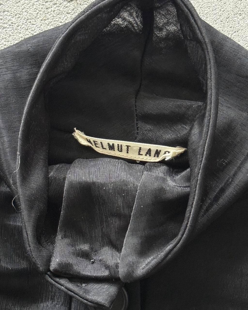 Helmut Lang SS93 Turtleneck Nylon Shirt