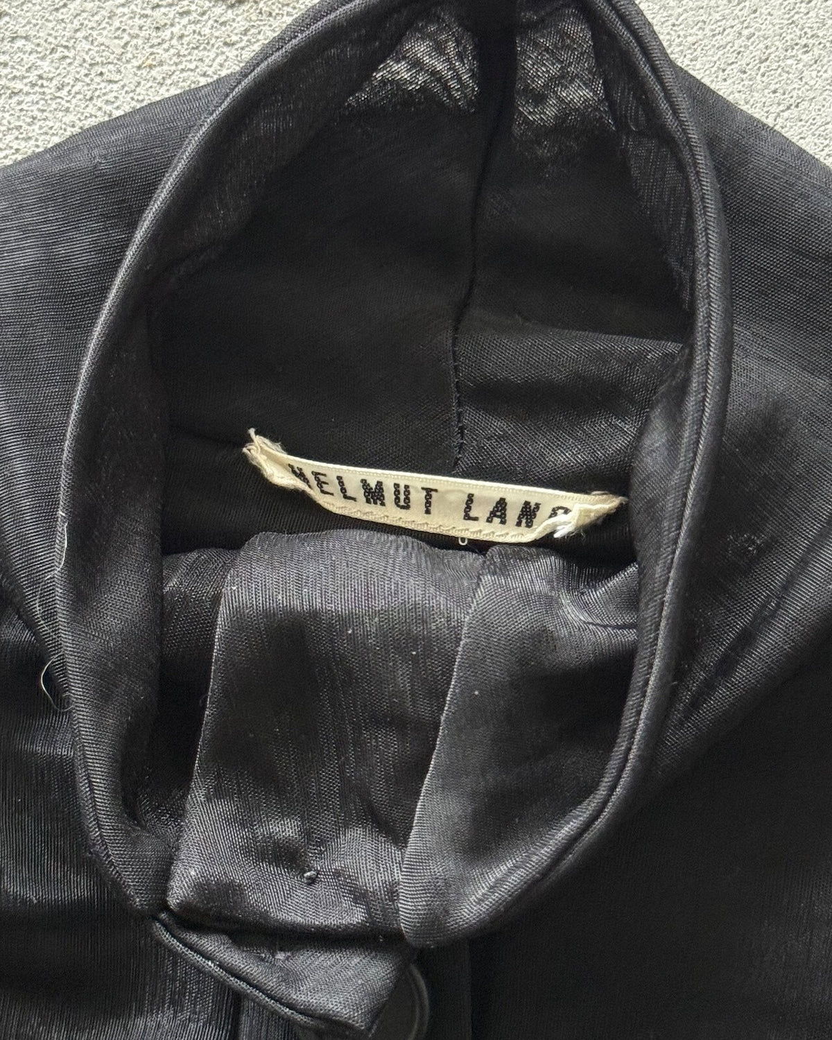 Helmut Lang SS93 Turtleneck Nylon Shirt