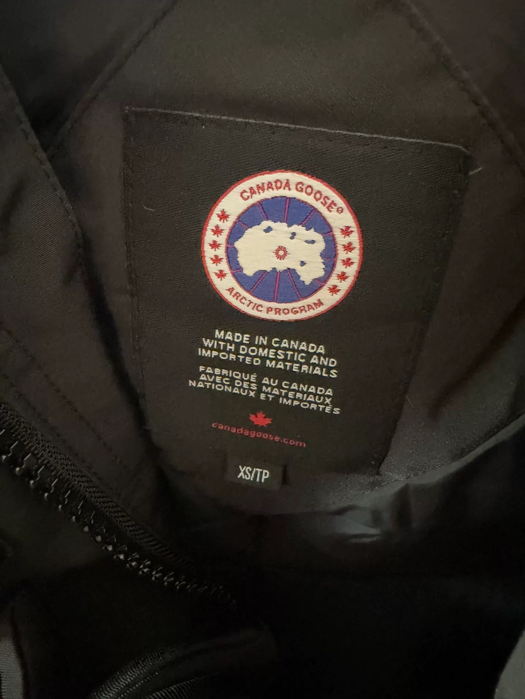 Canada Goose Black Expedition Down Jacket