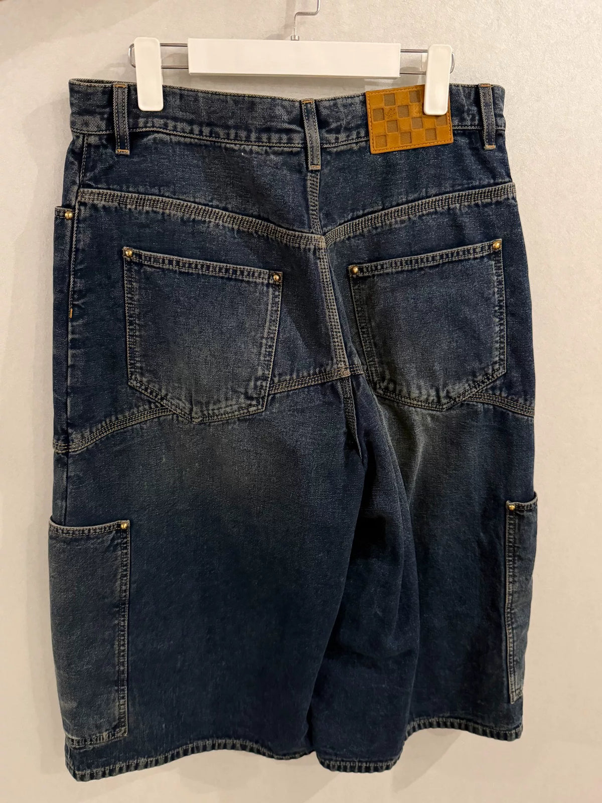 LOUIS VUITTON × Nigo Collaboration Washed Shorts