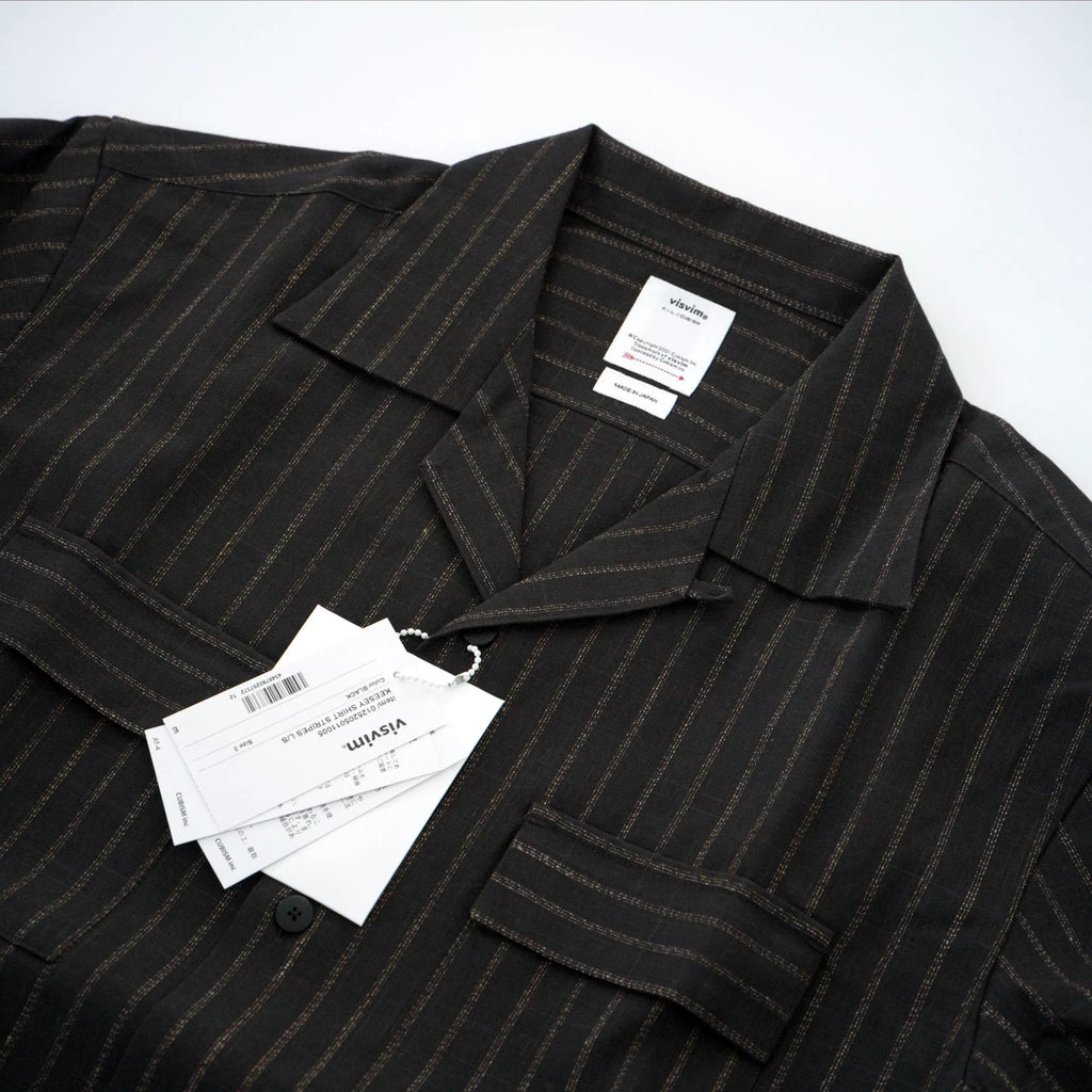 VISVIM KEESEY SHIRT STRIPES