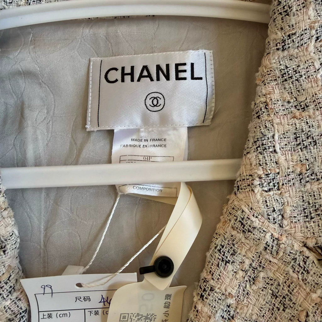 Chanel Fringe Collared Jacket