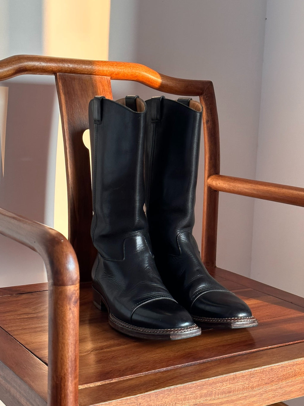 Maison Martin Margiela Hippie Hurricane Denim Boots
