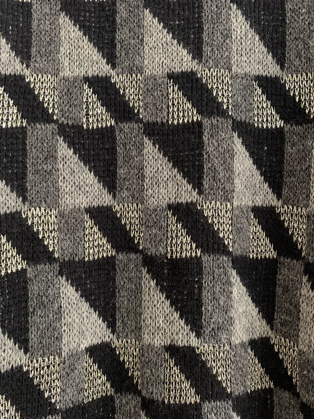 Saint Laurent 15FW Runway Gray Silver Sweater