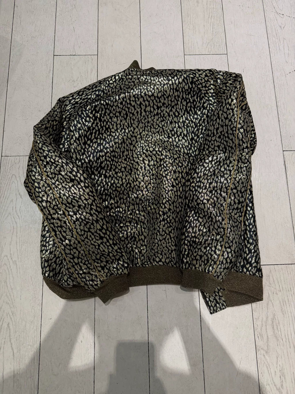 Saint Laurent Surf Sound Gold Heavy Embroidery Jacket