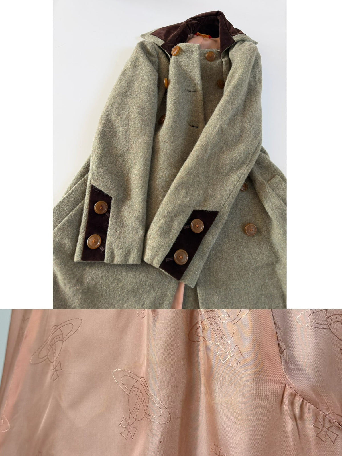 Vivienne Westwood red label double-breasted vintage coat