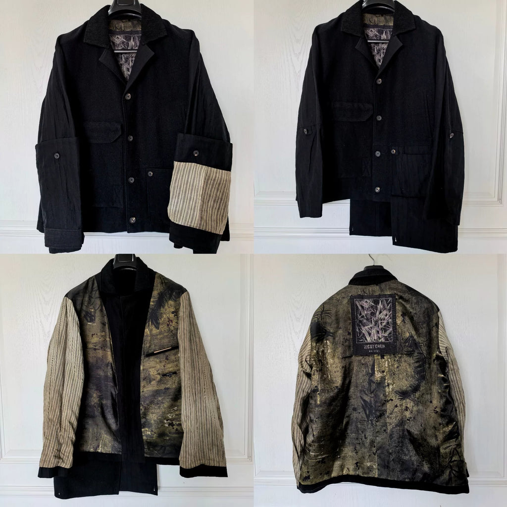 Ziggy Chen 21AW Suzhou Garden Deconstructed Multi-Way Jacket Outerwear