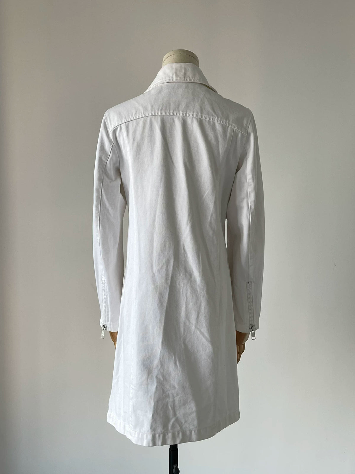 Maison Martin Margiela 1990s White Denim Jacket