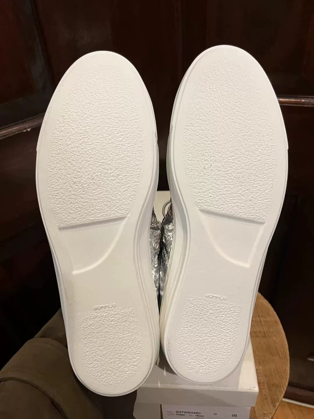 Maison Margiela Silver Evolution Sneakers