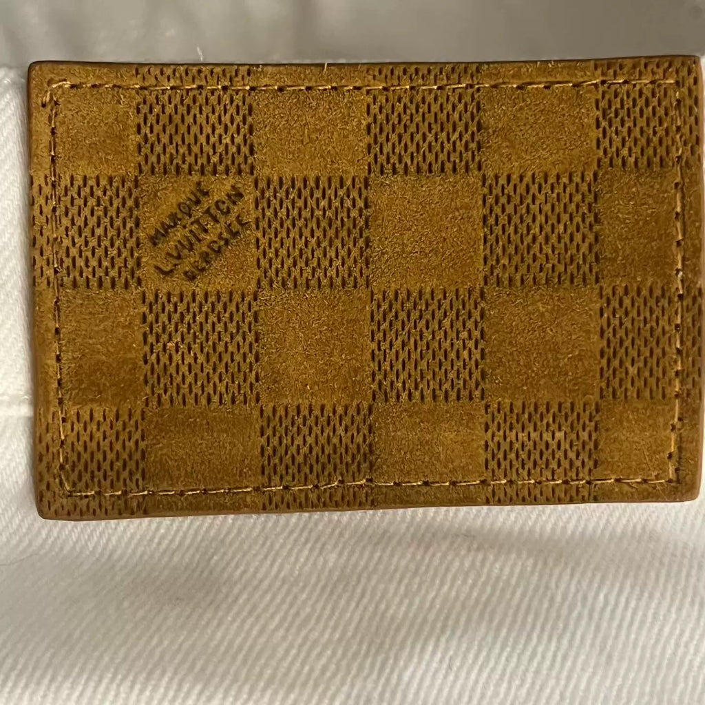 Louis Vuitton White Five Pocket Skateboard Denim Jeans