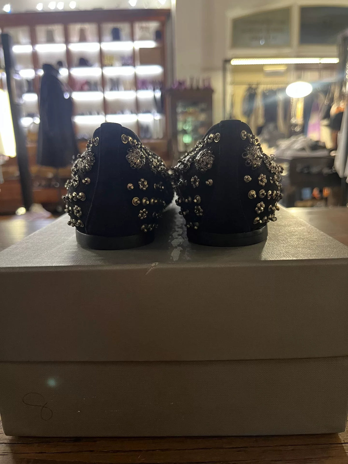 Alexander McQueen FW15 Rose Studded Loafers
