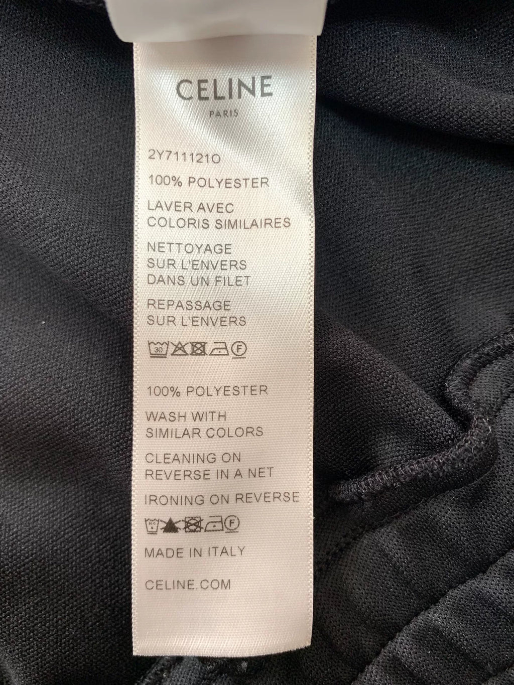 Celine SS23 Black Scale Arc de Triomphe Stand-Collar Jacket
